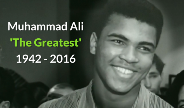 Ali 1942 to 2016